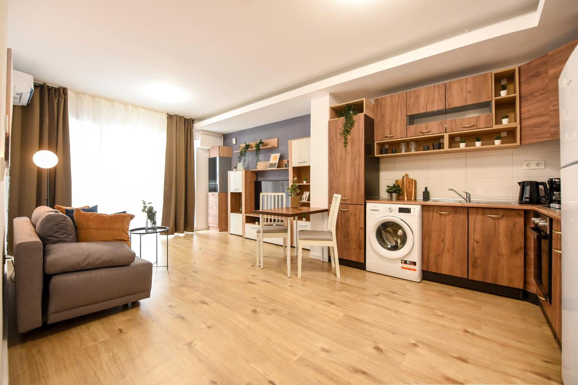 Perfect Stay: Urban Heaven In Aviatiei Business Area Бухарест Номер фото